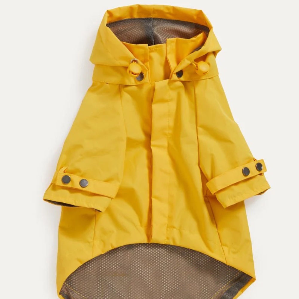 Maxbone Dog Raincoat Talon in Yellow, Size M